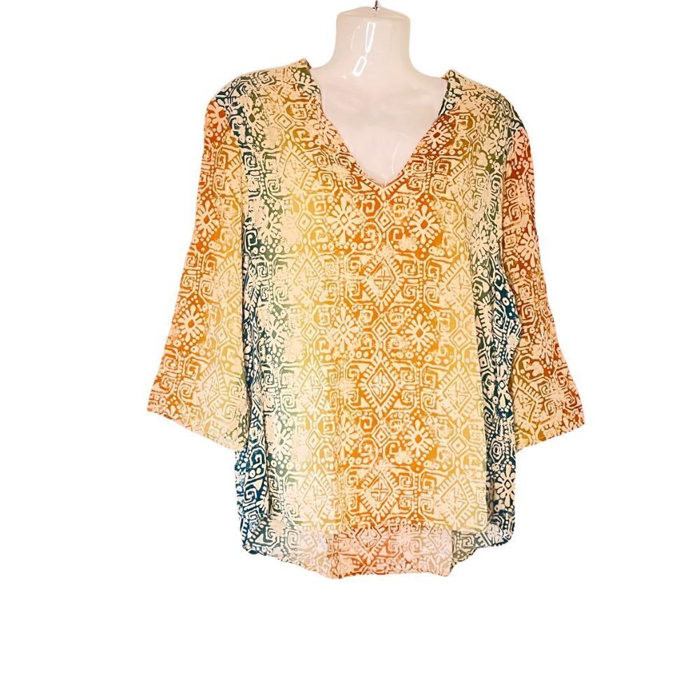 AVEC Bohemian Peasant Top